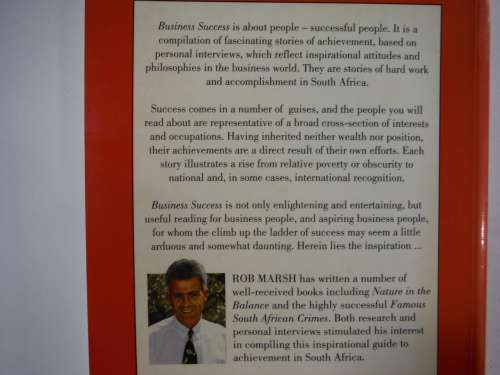 Business Success in South Africa- Rob Marsh