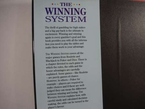 The Winning System : The Successful Gambler`s Guide To Gambling - Hardcover - Nigel Cawthorne