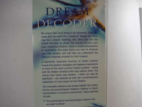 Dream Decoder - Softcover - Dr Fiona Zucker and Jonny Zucker