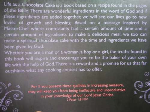 Life As A Chocolate Cake - Paperback - Wilma Oliver