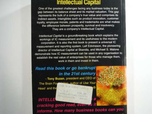 Intellectual Capital- Leif Edvinsson and Michael S. Malone