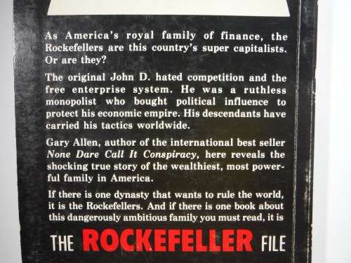 The Rockefeller File - Paperback - Gary Allen
