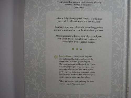 The South African Gardener`s Journal - Jocelyn Convery