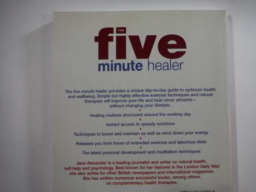 The Five Minute Healer- Jane Alexander