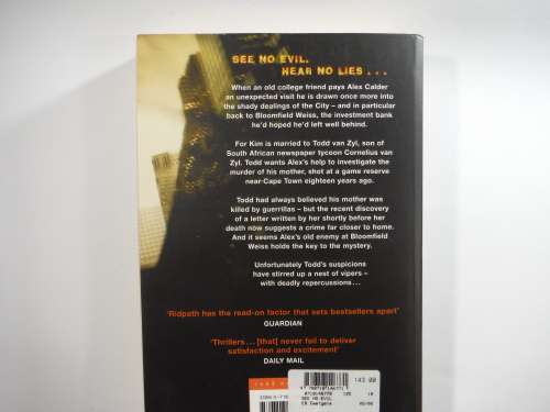 See No Evil- Michael Ridpath