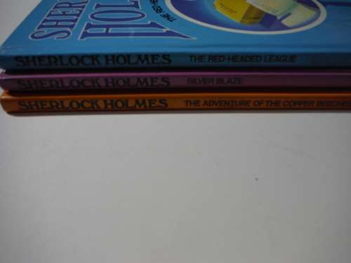 A Lot of 3 Sherlock Holmes books by Sir Arthur Conan Doyle