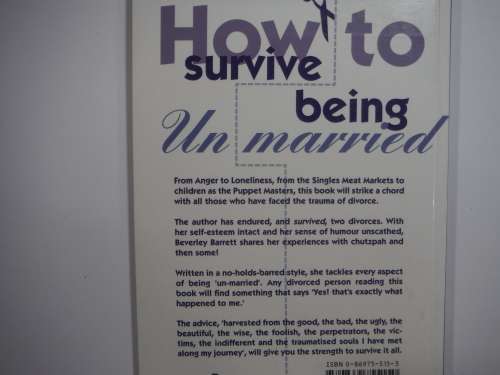 How to survive being Unmarried- Beverley Barrett