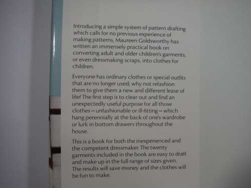 Clothes for Children: Making New From Old - Maureen Goldsworthy