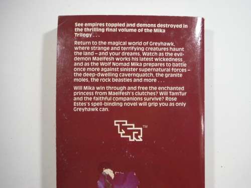 The Demon Hand- Rose Estes: Volume 3 Of the Mika Trilogy ( Greyhawk Adventures)