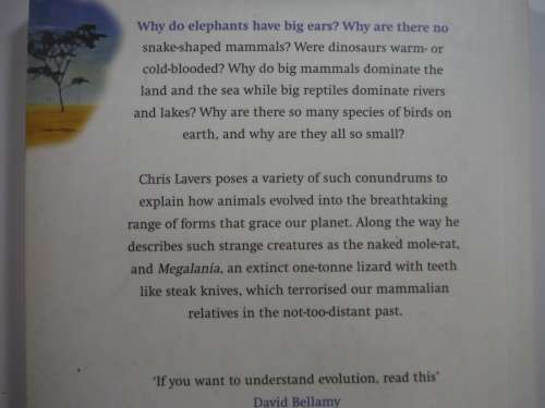Why Elephants Have Big Ears- Chris Lavers (Nature`s Engines and the Order of Life)