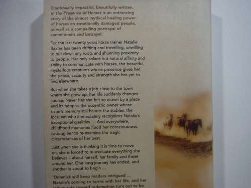 In the Presence off Horses- Barbara Dimmick (Psychological Fiction)