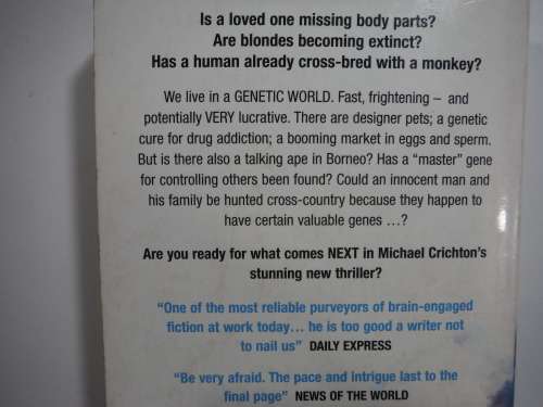 Next- Michael Crichton