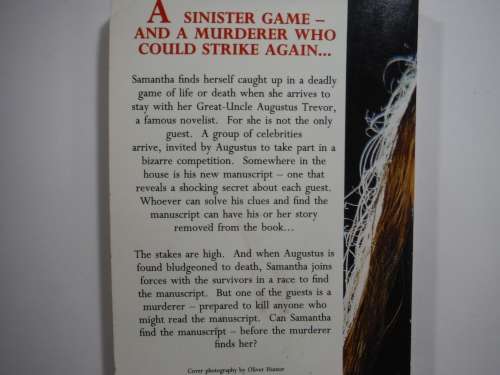The Name Of The Game was Murder- Joan Lowery Nixon