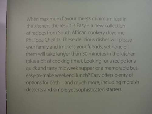 Easy, fast and delicious - Phillippa Cheifitz(Paperback)
