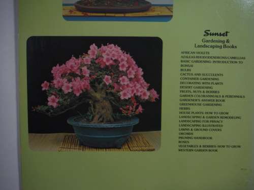 Sunset Bonsai Illustrated guide to an ancient art Paperback  Buff Bradley