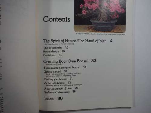 Sunset Bonsai Illustrated guide to an ancient art Paperback  Buff Bradley