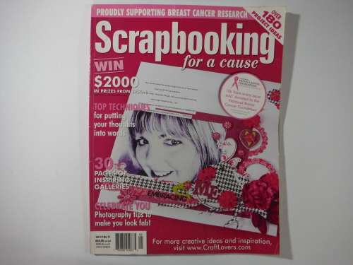 A Lot of 3 Scrapbooking Memories/ For a cause/Photography and Travel Tips  Magazines from Australia.