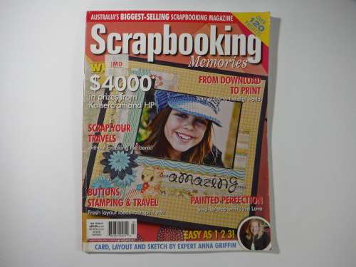 A Lot of 3 Scrapbooking Memories Magazines from Australia.