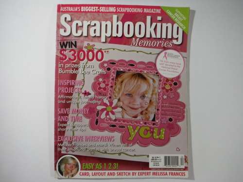 A Lot of 3 Scrapbooking Memories Magazines from Australia.