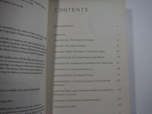 I Is For Influence : The New Science Of Persusasion - Paperback - Rob Yeung