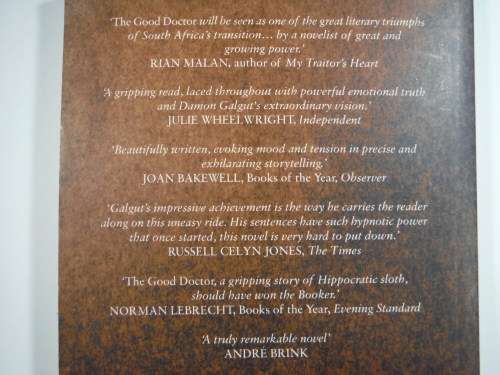 The Good Doctor - Paperback - Damon Galgut