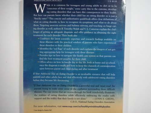 If Your Adolescent Has an Eating Disorder- B. Timothy Walsh, MD, and V.L. Cameron