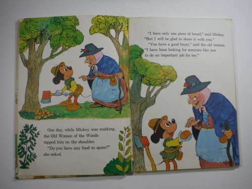 MICKEY and the MAGIC CLOAK Walt Disney Productions 1975 and GOOFY MINDS THE HOUNDS Walt Disney-1975
