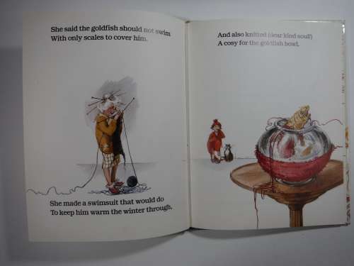 Nicky`s Knitting Granny and the Cat- Alice Englander and Margaret Greaves - Hardcover