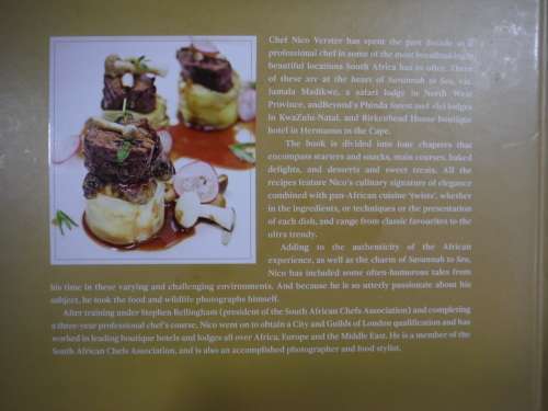 Savannah To Sea- Nico Verster: Fine Crusine under an African Sky - Hardcover