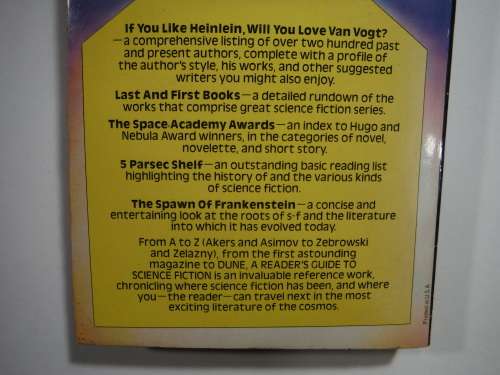 A Readers Guide To Science Fiction by Baird Searles, Martin Last, Beth Mecham and Michael Franklin