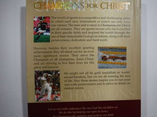 Champions For Christ - Hardcover - Christain  Art Publishers