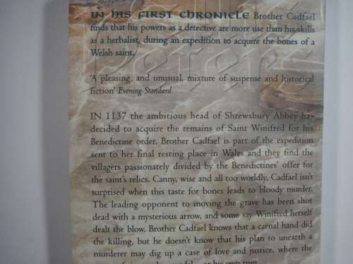 A Morbid Taste For Bones- Ellis Peter ( The First Chronicle of Brother Cadfael)