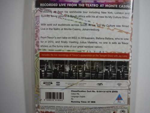 It`s My Culture- Trevor Noah (DVD)
