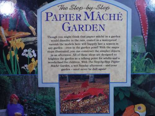 A Step-by-Step Papier Mache Garden- David Papworth: Hardcover