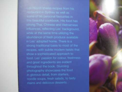 Blue Ginger- Les Huynh ( The colours and flavours of Asia at home in Australia) SOFTCOVER