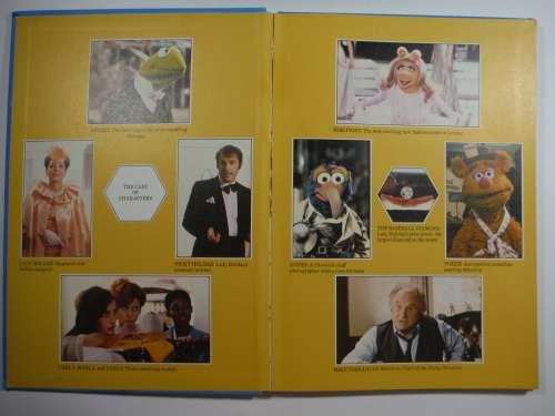 The Great Muppet Caper Vintage Hard Cover 1981- The book of the Film Jim Henson Muppets: Hardcover