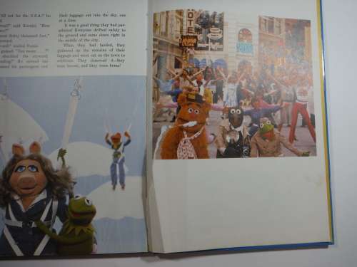 The Great Muppet Caper Vintage Hard Cover 1981- The book of the Film Jim Henson Muppets: Hardcover