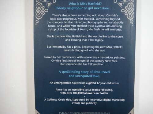 The Seventh Miss Hatfield - Anna Caltabiano (Uncorrected bound Proof )