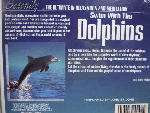 Swim With The Dolphins- The Ultimate In Relaxation And Meditation