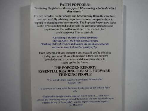 The Popcorn Report - Faith Popcorn : Targeting  Your Life ( The Nostradamus Of Marketing)