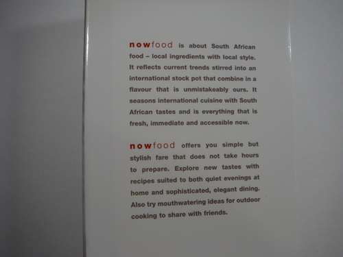 Now Food: Fusion food for the new Millennium by Lyndall Popper and John Peacock