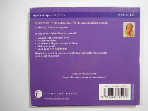 Meditation To Connect With Archangel  Uriel- Diana Cooper with Music By Andrew Brel(CD)