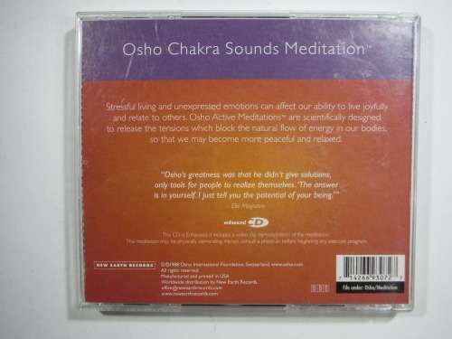 Osho Chakra Sounds Meditation- Music By Karunesh (CD)