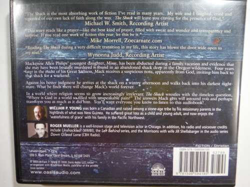 The Shack- William P. Young ( Audio Book CD)