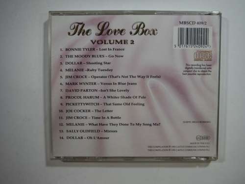 The Love Box- Volume 2, Volume 3 & Volume 4 (CDs)