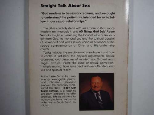 60 Things God Said about Sex - Lester Sumrall