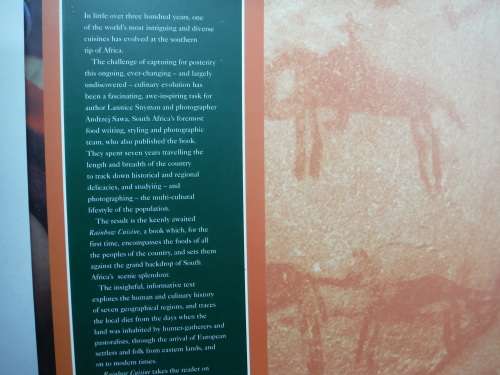 Rainbow Cuisine - Lannice Synman ( A Culinary Journey Through South Africa) - Hardcover