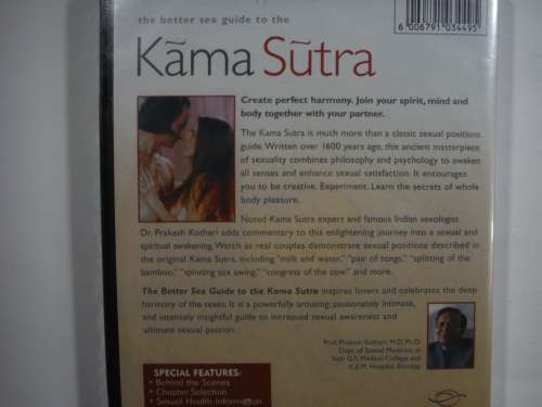 The Better Sex Guide to the Kama Sutra- DVD & Music CD SET (NEW)