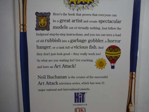 DK- Art Attack with Neil Buchanan( Great Things to make from Rubbish) SOFTCOVER