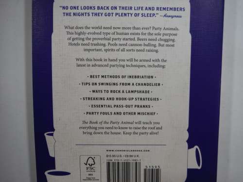 The Book of The Party Animal by Ben Applebaum & Dan Disorbo